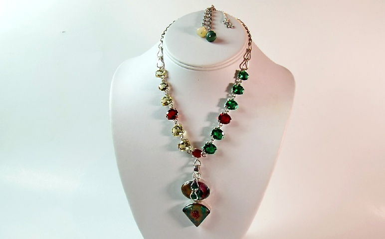 Talumi Quartz Faceted Gemstone Necklace