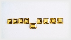 Madeira Citrine Gemstone Kit for Bracelets or Necklaces - 20ct. Square