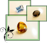 mrgemstoneeyes gemstone accent pictures of topaz, smokey quartz and madeira citrine